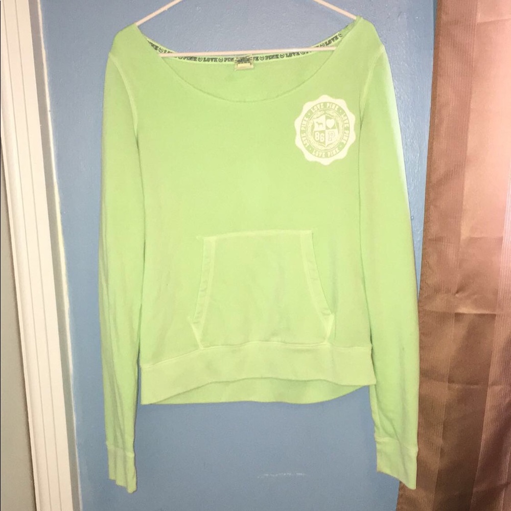 Victoria Secret PINK | Mint green sweatshirt